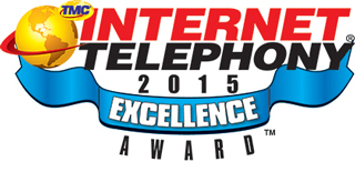 VirtualPBX Awarded 2015 INTERNET TELEPHONY Excellence Award