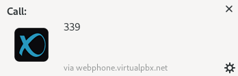 VirtualPBX Web Phone Notification