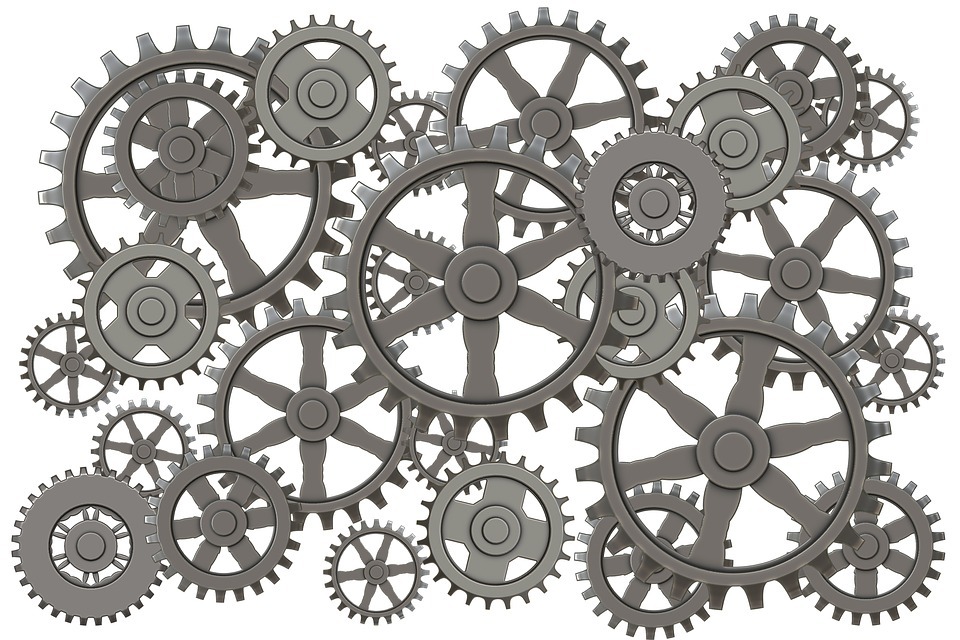 Intertwined mechanical gears - Build custom VoIP plans with VirtualPBX