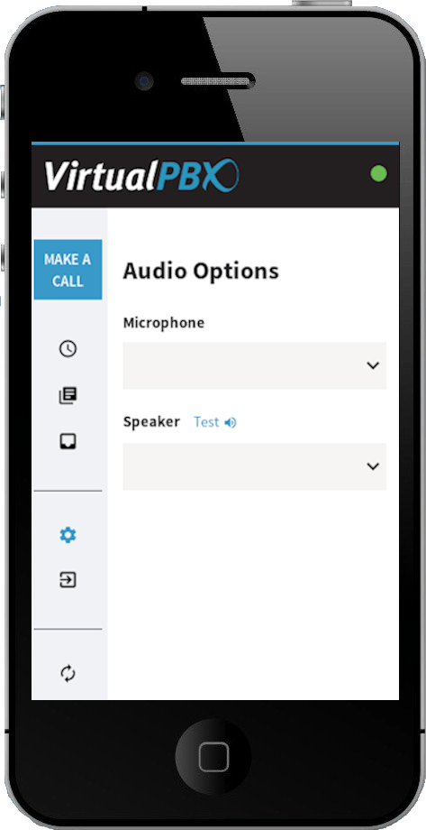 VirtualPBX Web Phone Mobile Interface VirtualPBX Web Phone Mobile Interface