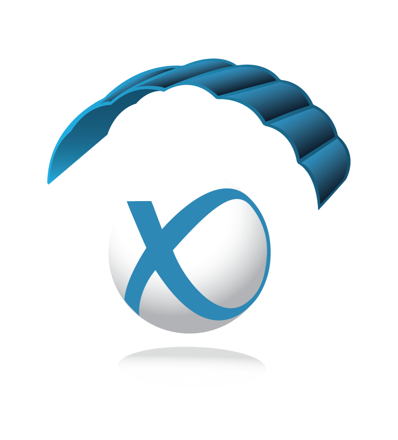 Tips for working remotely - PBX Parachute Logo