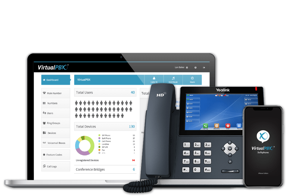 Dash Business Phone System Interface
