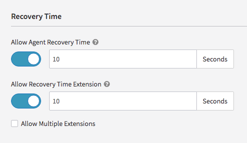 ACD Queues Pro Recovery Settings
