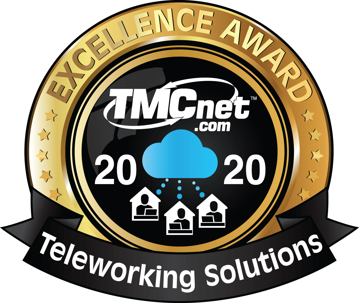 2020 TMC Teleworking Solutions Excellence Award Logo