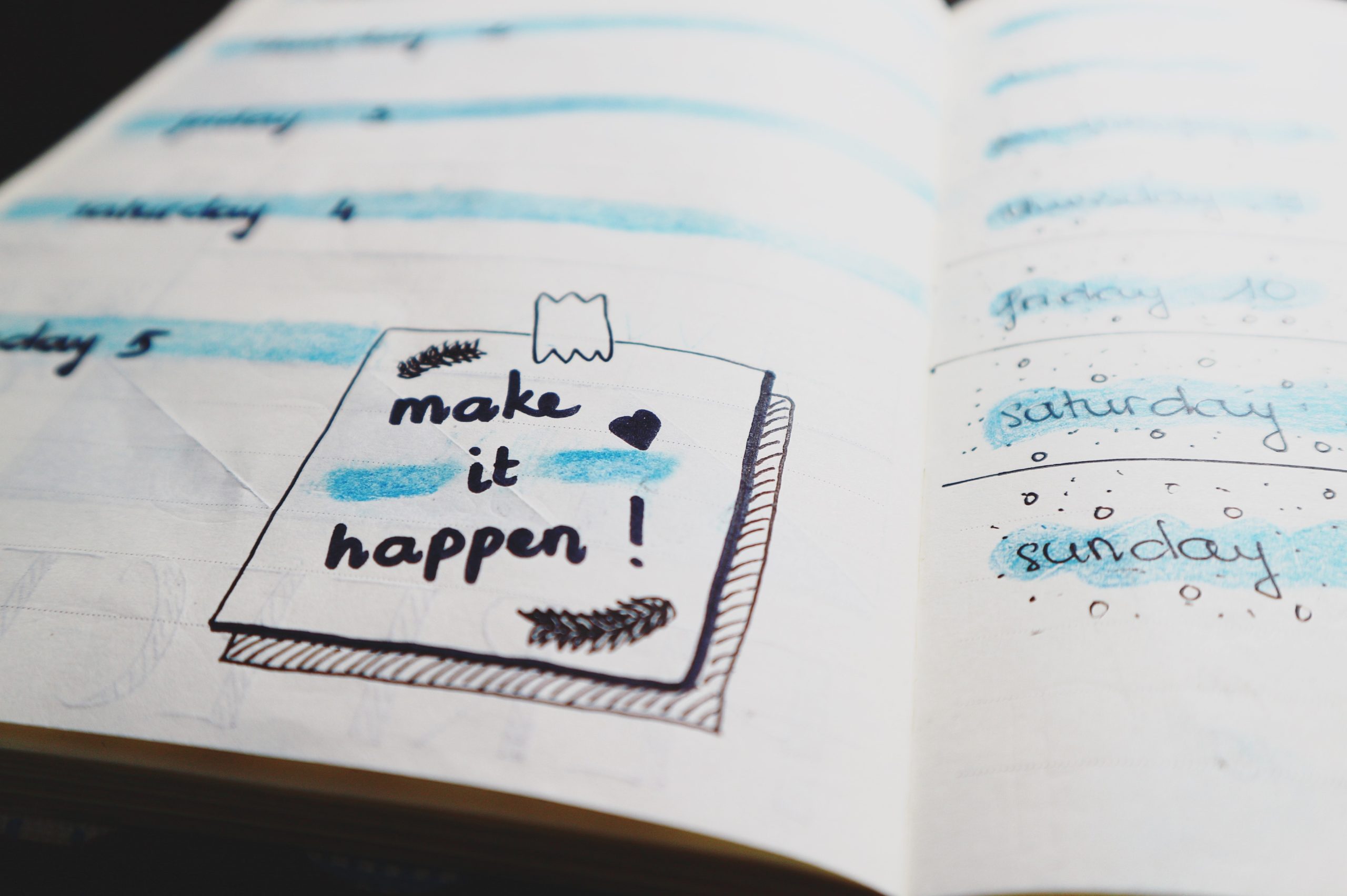 Scheduling Notebook Planner - Develop Your B2B Communiciation Plan