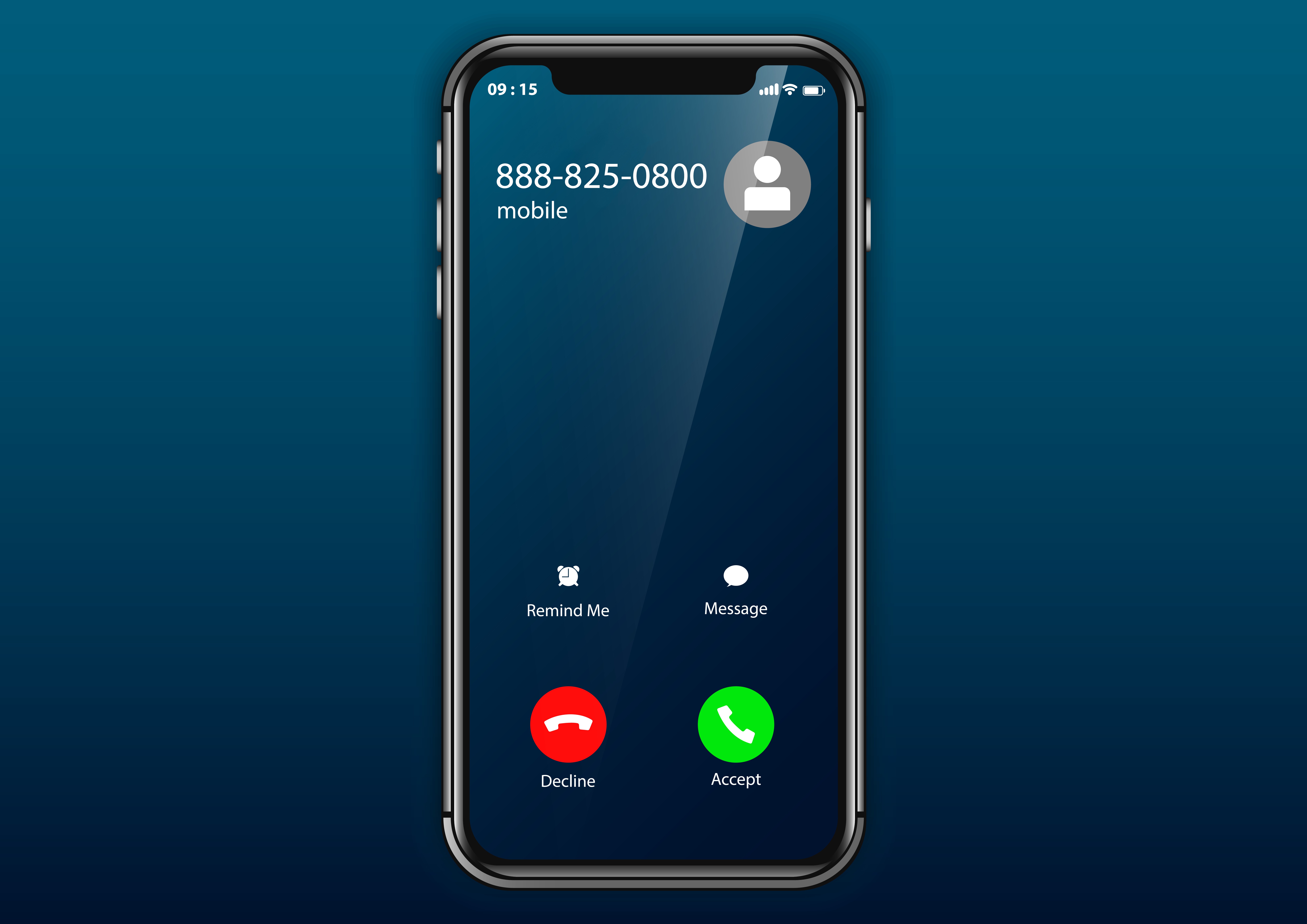 Inbound Call on Mobile Phone - Having a Work Phone Number Can Help Your Business Grow