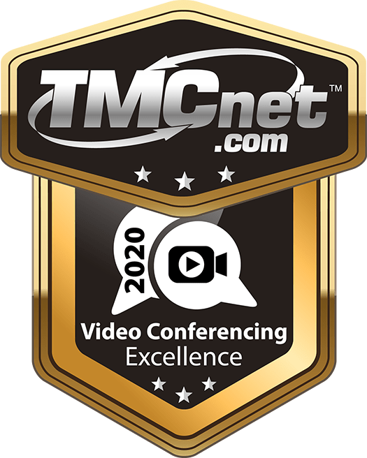 2020 TMCnet Video Conferencing Excellence Award Logo