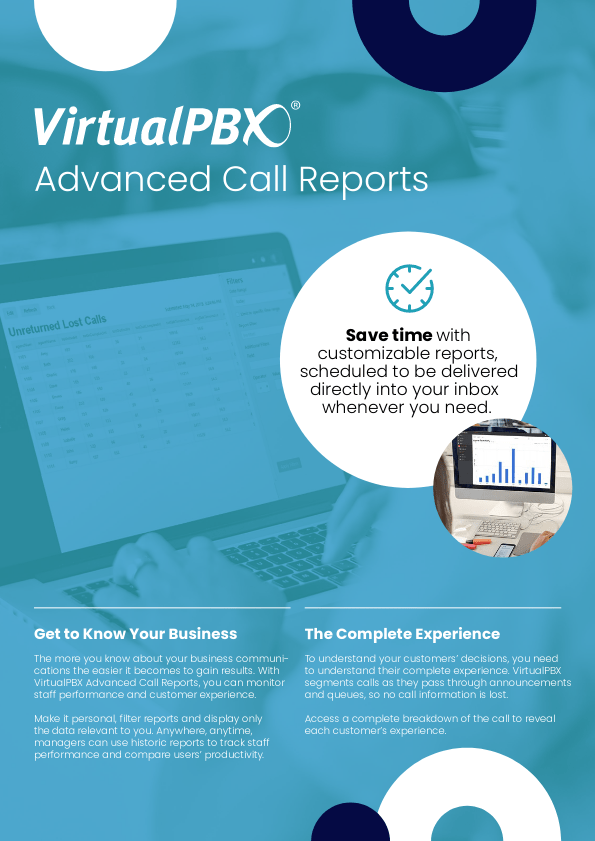 Call Reporting Whitepaper - Using the VirtualPBX Advanced Call Reports Feature