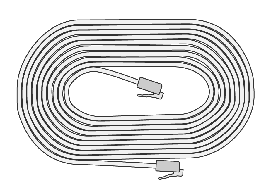 AirDial in the box contents - ethernet cable