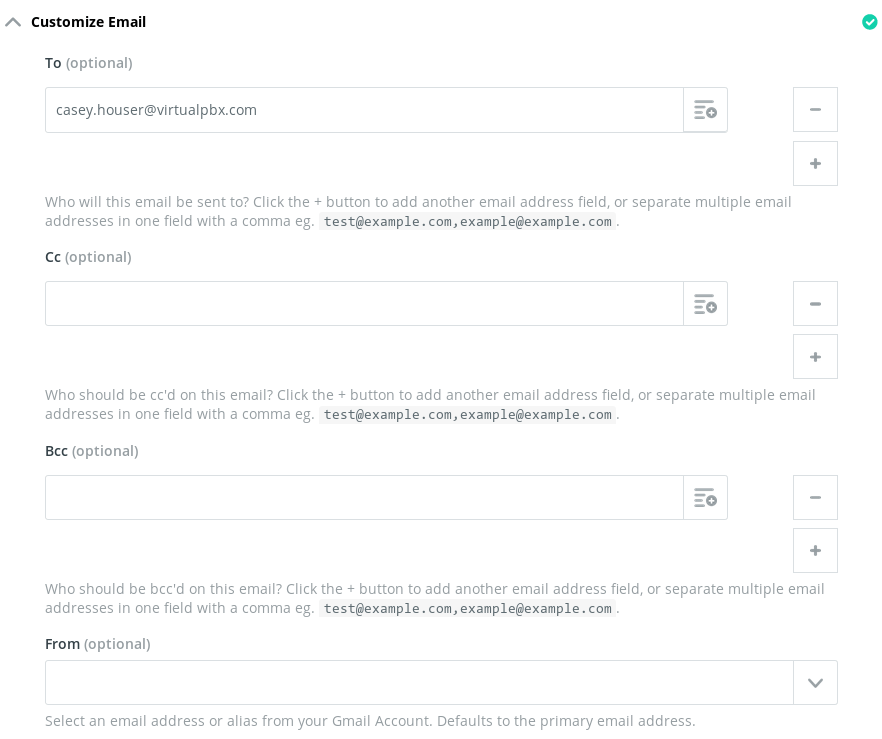 Zapier Tutorial - Send Weekly Email Report - Choose Email Recipients Send Weekly Email Report - Choose Email Recipients