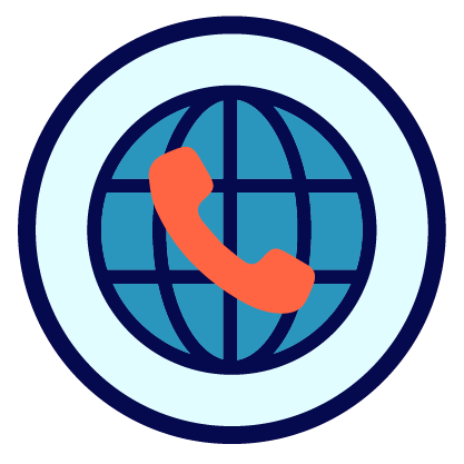 Make and receive business calls directly from your browser with a web phone—no downloads or additional hardware required.