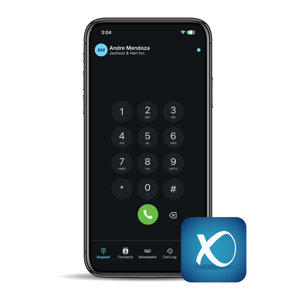 A mobile business phone app for iOS and Android that lets you make business calls from the internet and text using your business number without sharing your personal number.