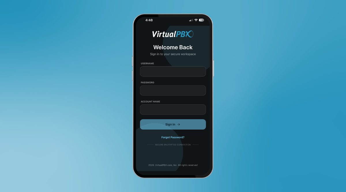 VirtualPBX Mobile App