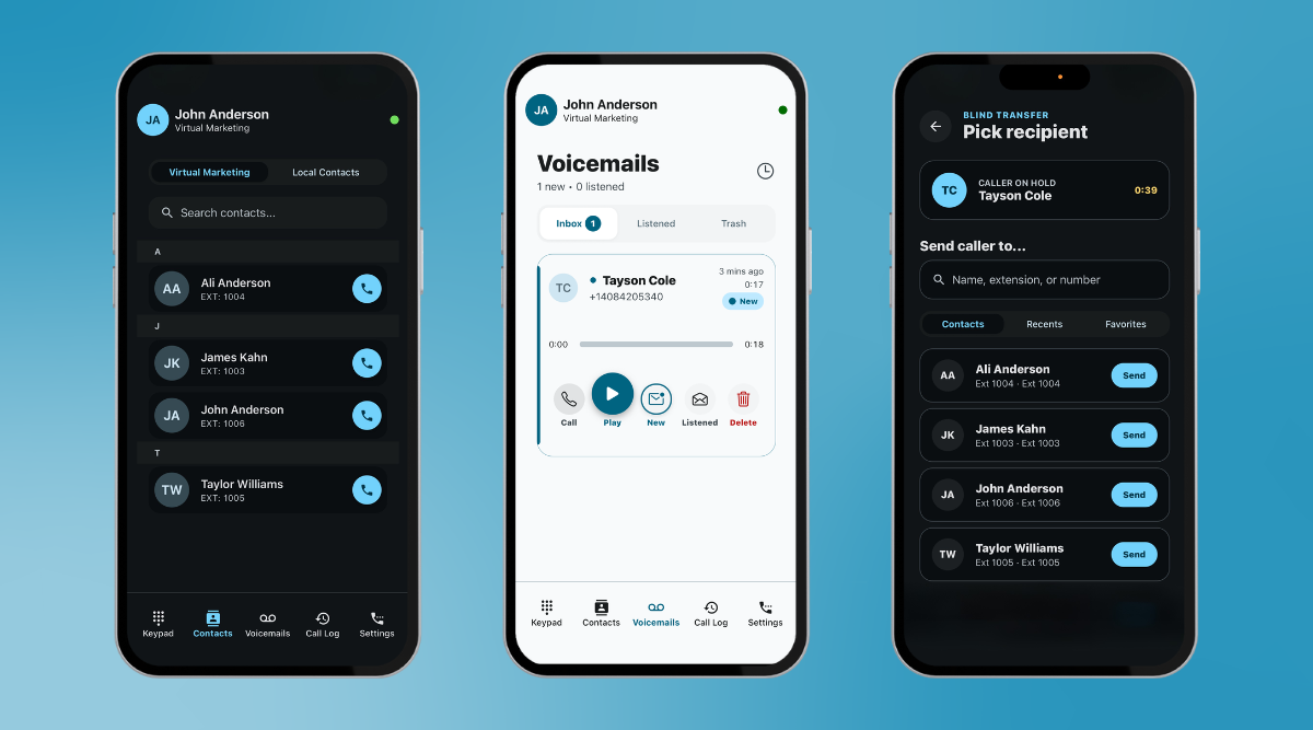 VirtualPBX Mobile App